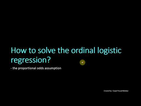 Introduction to Ordinal Logistic Regression &amp; Proportional Odds Assumption
