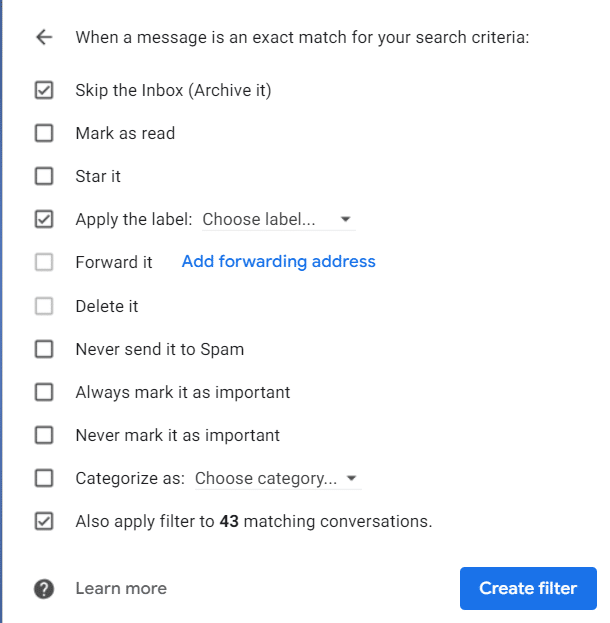 [Productivity] Email Inbox Management for Graduate Students: Gmail’s Filter