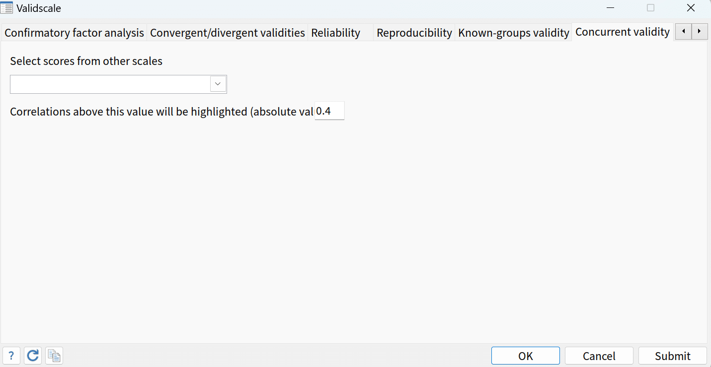 [Stata] Convergent and discriminant validity and reliability of ...